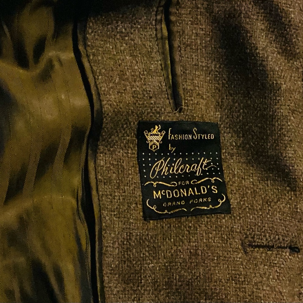 Wool Overcoat Gray Euc - image 7